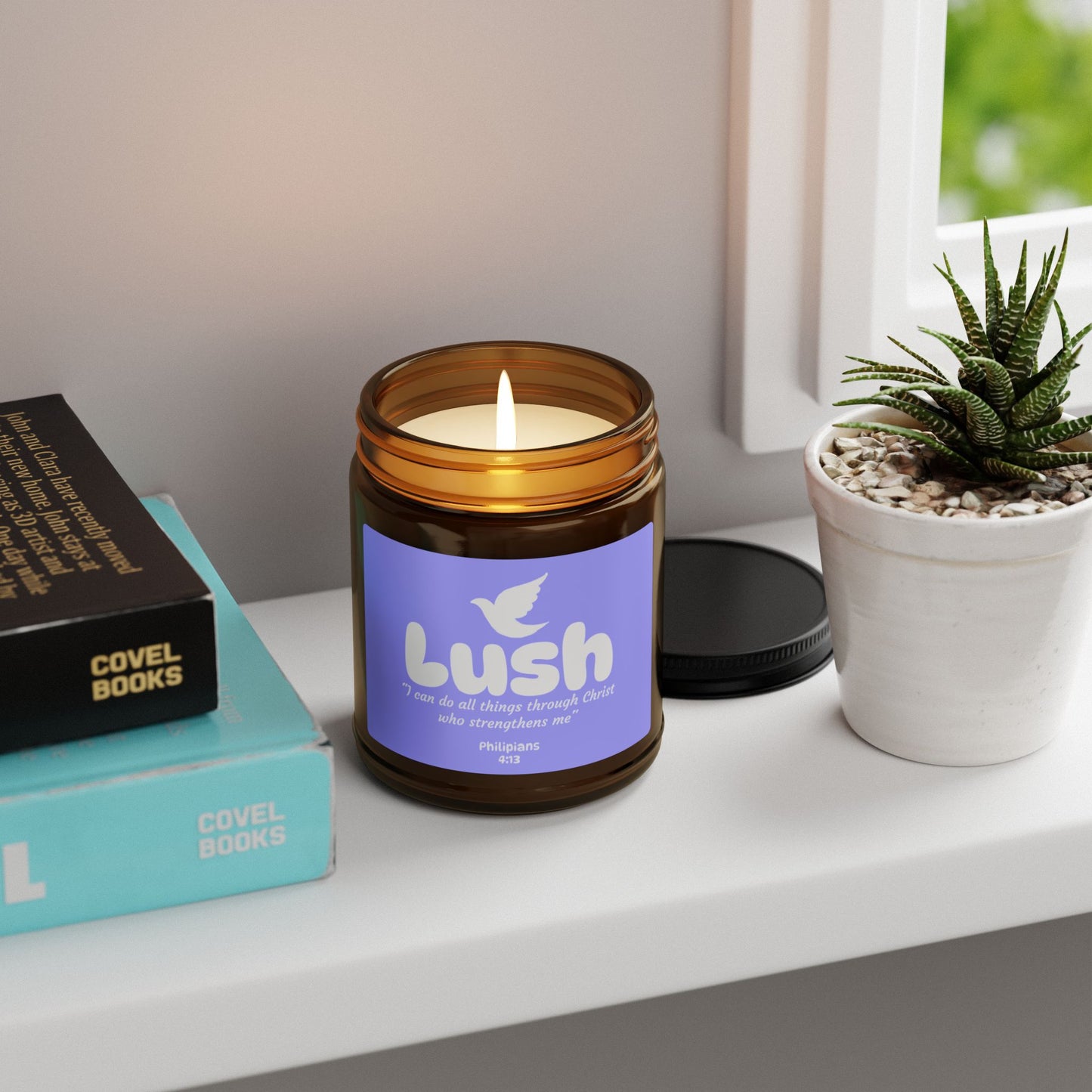 Custom Lush Faith Soy Candle