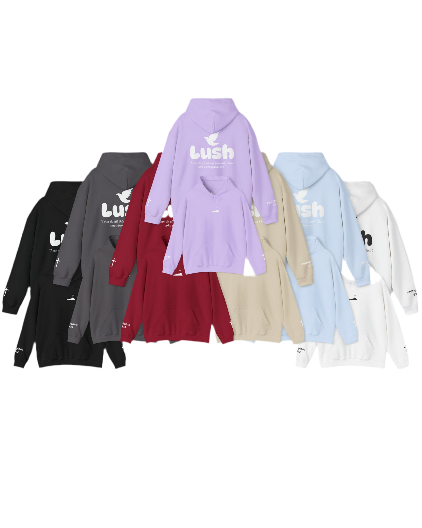 Custom Bible Verse Faith Hoodie