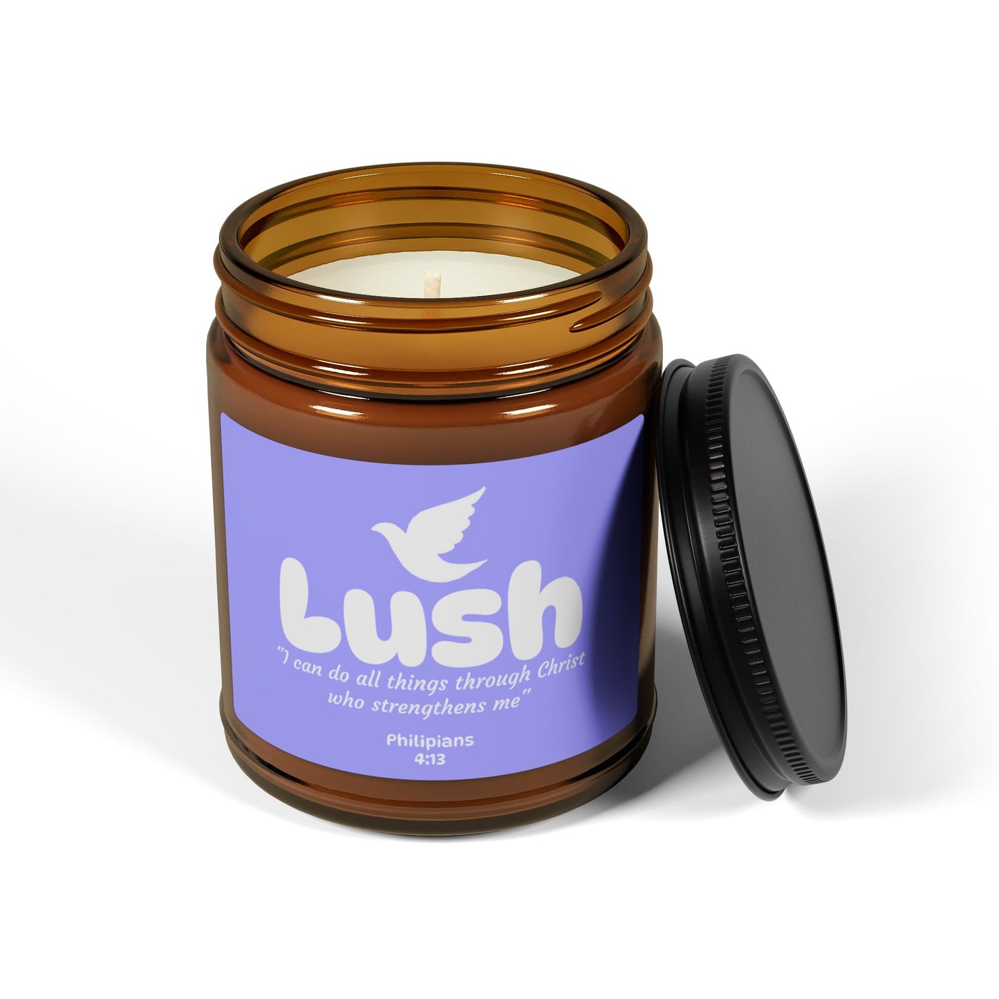 Custom Lush Faith Soy Candle