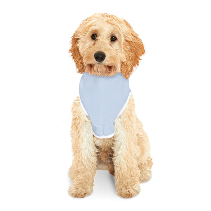 Pastel Light Blue Pet Hoodie