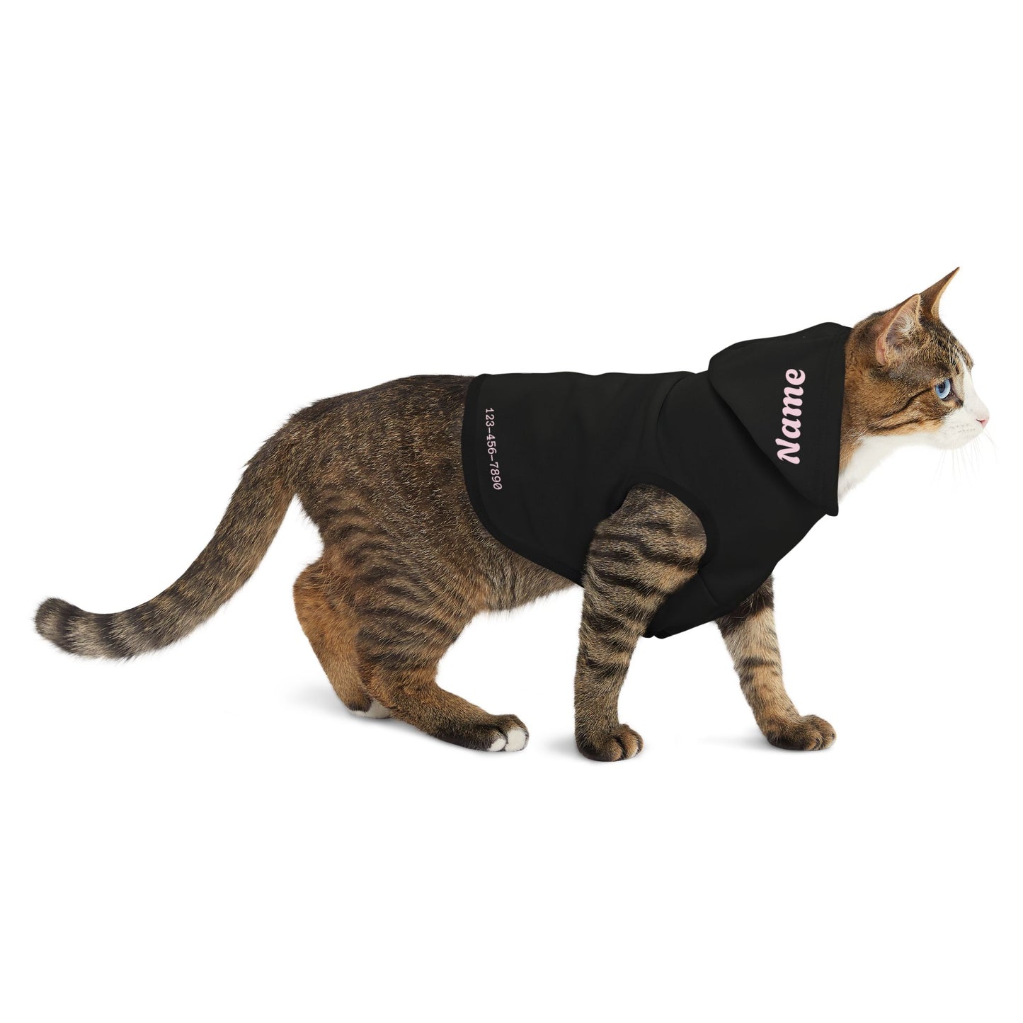 Black Pink Pet Hoodie