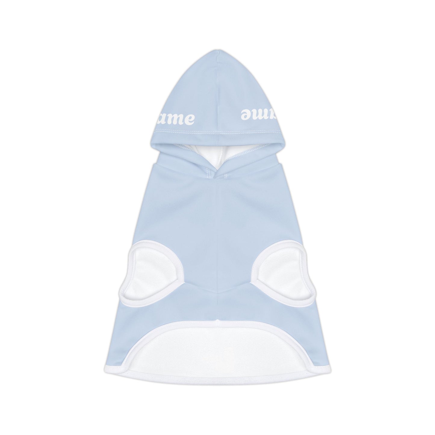 Pastel Light Blue Pet Hoodie