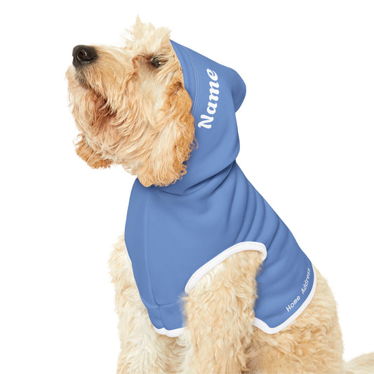 Pastel Carolina Blue Pet Hoodie