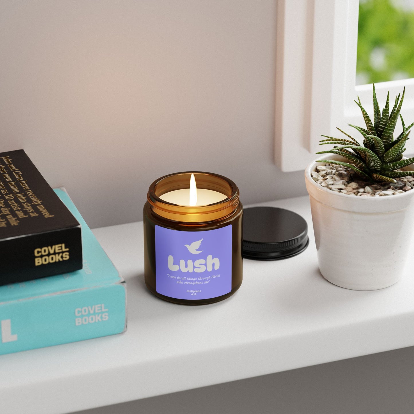 Custom Lush Faith Soy Candle