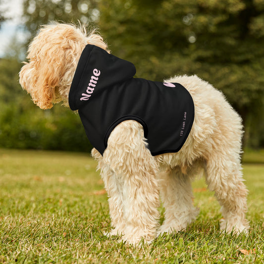 Black Pink Pet Hoodie