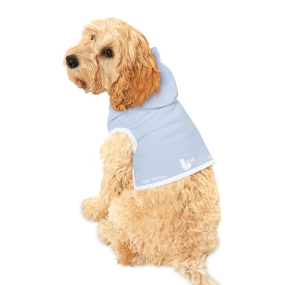 Pastel Light Blue Pet Hoodie