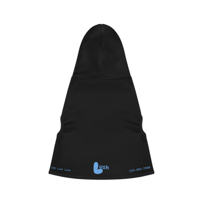 Black Blue Pet Hoodie