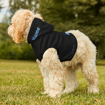 Black Blue Pet Hoodie